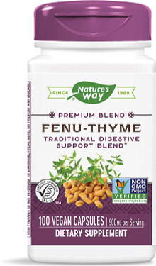 Fenu-Thyme 450 mg 100 Caps, Nature's Way Fenugreek & Thyme