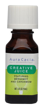 Buy Aura Cacia Creative Juice Essential Solutions Oil 0.5 oz bottle Online, UK Delivery