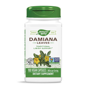 Buy Nature's Way, Damiana Leaves 400 mg 100 Caps