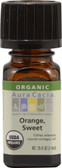 Essential Oil Organic Sweet Orange 0.25 oz Aura Cacia