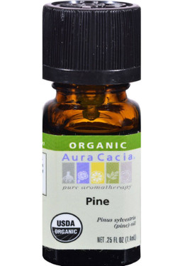 Buy Essential Oil Organic Pine 0.25 oz Aura Cacia Online, UK Delivery, Aromatherapy