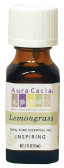 Buy Aura Cacia Lemongrass 100% Pure Essential Oil 0.5 oz bottle Online, UK Delivery, Aromatherapy Essential Oils
