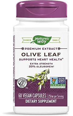 UK Buy Olive Leaf, 60 Caps, Nature's Way, Colds & Flu