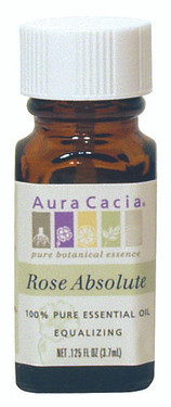 Buy Aura Cacia Rose Absolute 100% Pure Essential Oil 0.125 oz bottle Online, UK Delivery, Aromatherapy Essential Oils