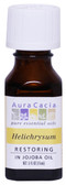 Buy Aura Cacia Essential Oil Helichrysum (in jojoba oil) 0.5 oz bottle Online, UK Delivery