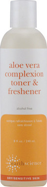 Buy Aloe Vera Complexion Toner-Freshener 9 oz Earth Science Online, UK Delivery, Facial Toners