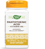 UK Buy Pantothenic Acid 250 mg, 100 Caps, Nature's Way, Vitamin B5
