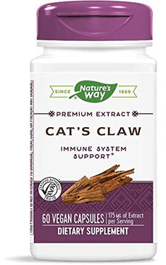 UK Buy Cat's Claw Standardized Extract, 60 Caps, Nature's Way
