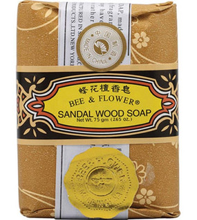 Buy Bar Soap Sandalwood 2.65 oz Bee & Flower Soap Online, UK Delivery,