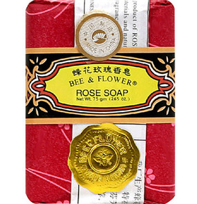 Buy Bar Soap Rose 2.65 oz Bee & Flower Soap Online, UK Delivery,