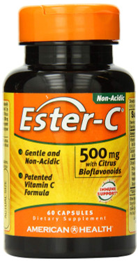 Buy Ester-C Citrus Bioflavonoids 500 mg 60 Caps American Health Online, UK Delivery, Vitamin Ester C Bioflavonoids