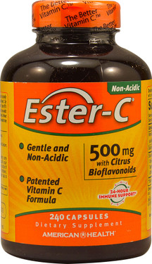 Buy Ester-C w/Citrus Bioflavonoids 500 mg 240 Caps American Health Online, UK Delivery, Vitamin Ester C Bioflavonoids