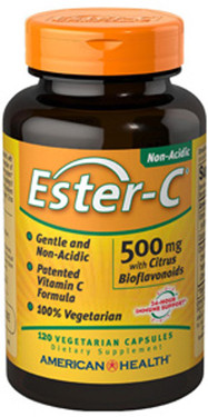 Buy Ester-C w/Citrus Bioflavonoids 500 mg 120 vegiCaps American Health Online, UK Delivery, Vitamin Ester C Bioflavonoids