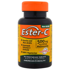 UK Buy Ester-C Citrus Bioflavonoids, 500 mg, 90 Tabs, AmericanHealth