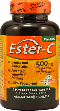 Buy Ester-C w/Citrus Bioflavonoids 500 mg 225 vegiTabs American Health Online, UK Delivery, Vitamin Ester C Bioflavonoids