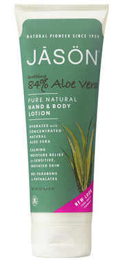 Buy Hand Body Lotion 84% Aloe Vera Gel 8 oz Jason Online, UK Delivery, Aloe Vera Lotion Cream Gel