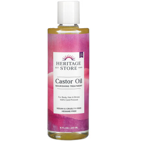 BUy UK The Palma Christi Castor Oil Cold Pressed 8 oz, Heritage, Skin