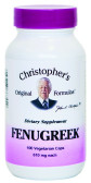 Buy Single Herb Fenugreek 100 vegiCaps Christopher's Original Formulas Online, UK Delivery