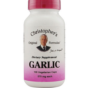 Buy Single Herb Garlic 100 vegiCaps Christopher's Original Online, UK Delivery