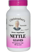 Buy Single Herb Nettle 100 vegiCaps Christopher's Original Formulas Online, UK Delivery