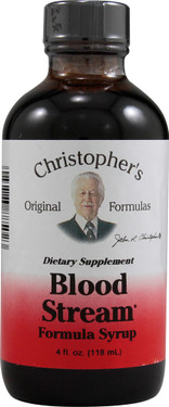 Buy Cleanse Blood Stream Syrup 4 oz Christophers Original Online, UK Delivery, Condition Specific Formulas