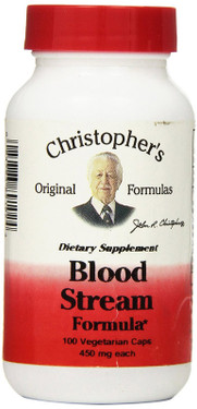 Buy Cleanse Blood Stream 100 vegiCaps Christopher's Online, UK Delivery, Condition Specific Formulas