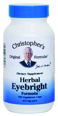Buy Nourish Herbal Eyebright 100 vegiCaps Christopher's Original Online, UK Delivery, Herbal Remedy Natural Treatment