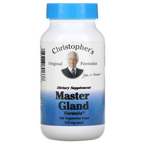 Buy Nourish Master Gland Formula 100 vegiCaps Christopher's Original Online, UK Delivery, Attention Deficit Disorder ADD ADHD Brain Support