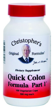 Buy Cleanse Quick Colon Part One 100 Caps Dr Christopher's Online, UK Delivery, Colon Cleanse Detox Cleansing Formulas