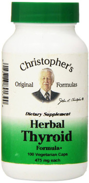 Buy Heal Herbal Thyroid 100 vegiCaps Dr Christopher's Formulas Online, UK Delivery, Thyroid Treatment Formulas Supplements