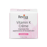Vitamin K Cream 1.5 oz (42 g), Reviva, Helps Fade & Clear Bruises 