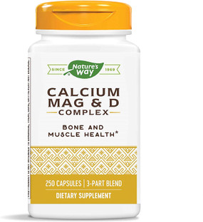 Buy Calcium Magnesium & Vit D 250 caps Nature's Way Online, UK Delivery, Vitamin D3