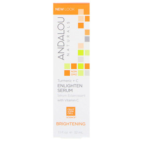 Buy Turmeric + C Enlighten Serum 1.1 oz Andalou Online, UK Delivery, Skin Serums Vegan Cruelty Free Product