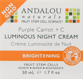 Buy Purple Carrot + C Luminous Night Cream 1.7 oz Andalou Online, UK Delivery, Night Creams Vegan Cruelty Free Product