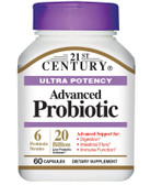 Buy Advanced Probiotic Ultra Potency 60 Caps 21st Century Health Online, UK Delivery, Stabilized Probiotics