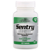Buy Sentry Senior Multivitamin & Multimineral for Adults 50+ 110 Tabs 21st Century Health Online, UK Delivery, Multivitamins