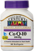 Buy Co Q-10 100 mg 90 sGels 21st Century Health Online, UK Delivery, Coenzyme Q10