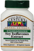 Buy Soy Isoflavones Extract Standardized 60 Veggie Caps 21st Century Health Online, UK Delivery, Women's Supplements Vitamins For Women