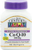 Buy Co Q-10 200 mg 90 sGels 21st Century Health Online, UK Delivery, Coenzyme Q10