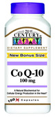 Buy CoQ10 100 mg 150 Caps 21st Century Health Online, UK Delivery, Coenzyme Q10