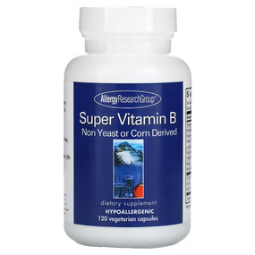 Buy Super Vitamin B Complex 120 Veggie Caps Allergy Research Group Online, UK Delivery