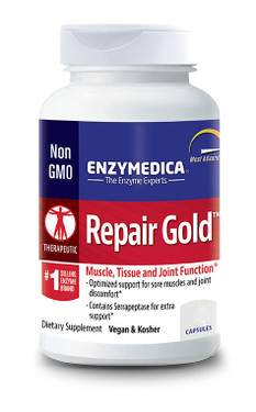 Buy Repair Gold 120 Caps, Enzymedica, Inflammation, Plant-Based Enzymes ,Natural Remedy, UK