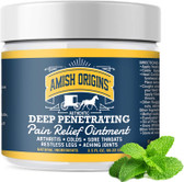 Buy Deep Penetrating Pain Relief Ointment 3.5 oz (99.22 g) Amish Origins Online, UK Delivery, Arthritis Formulas Relief Treatment bursitis tendonitis