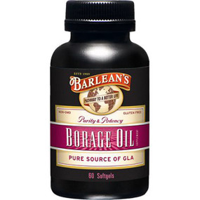 Buy Borage Oil 1000 mg 60 sGels Barlean's Online, UK Delivery, EFA Omega EPA DHA