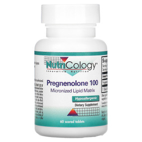 UK Buy Pregnenolone 100 mg, 60 Tabs, Nutricology 