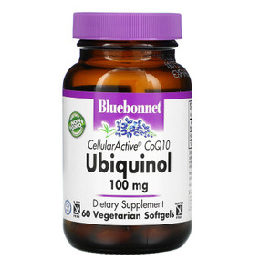 Buy Ubiquinol Cellular Active CoQ10 100 mg 60 sGels Bluebonnet Nutrition Online, UK Delivery, Coenzyme Q10