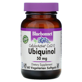 Buy Ubiquinol 50 mg 60 Veggie sGels Bluebonnet Nutrition Online, UK Delivery, Coenzyme Q10