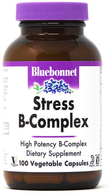 Buy Stress B-Complex 100 Vcaps Bluebonnet Nutrition Online, UK Delivery, Vitamin B Complex Stress