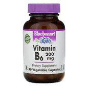 Buy Vitamin B-6 200 mg 90 Vcaps Bluebonnet Nutrition Online, UK Delivery, Vitamin B6 Pyridoxine