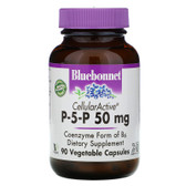 Buy P-5-P 50 mg 90 Veggie Caps Bluebonnet Nutrition Online, UK Delivery, Vitamin B6 Pyridoxine P 5 P Pyridoxal 5 Phosphate Vegan Vegetarian